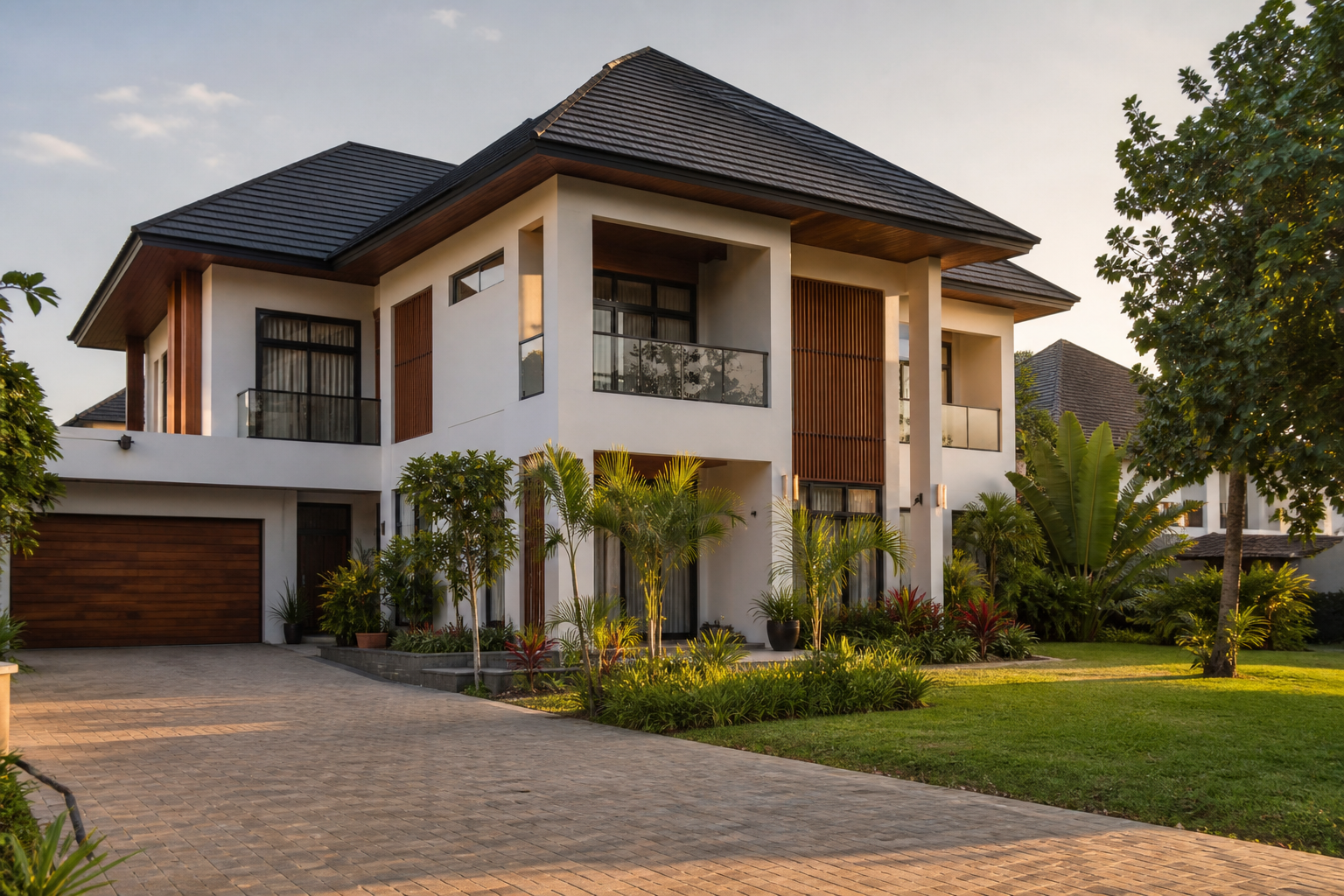 Modern home and property investment